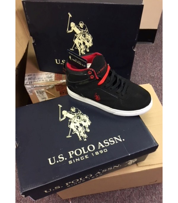 us polo assn high top shoes